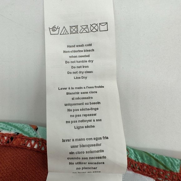 The Bikini Lab Swim Botton Womens Tropical Oasis Multicolor Size XS NWT - Picture 8 of 8